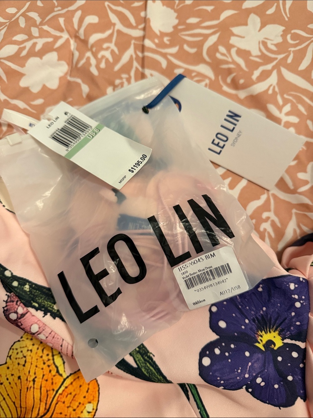Leo Lin Violet Maxi Dress - Wildbloom - Picture 6 of 7